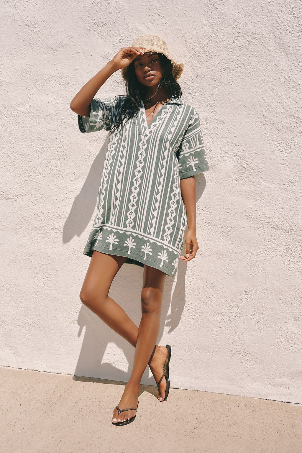 Omika Kiera Cotton Palm Tunic