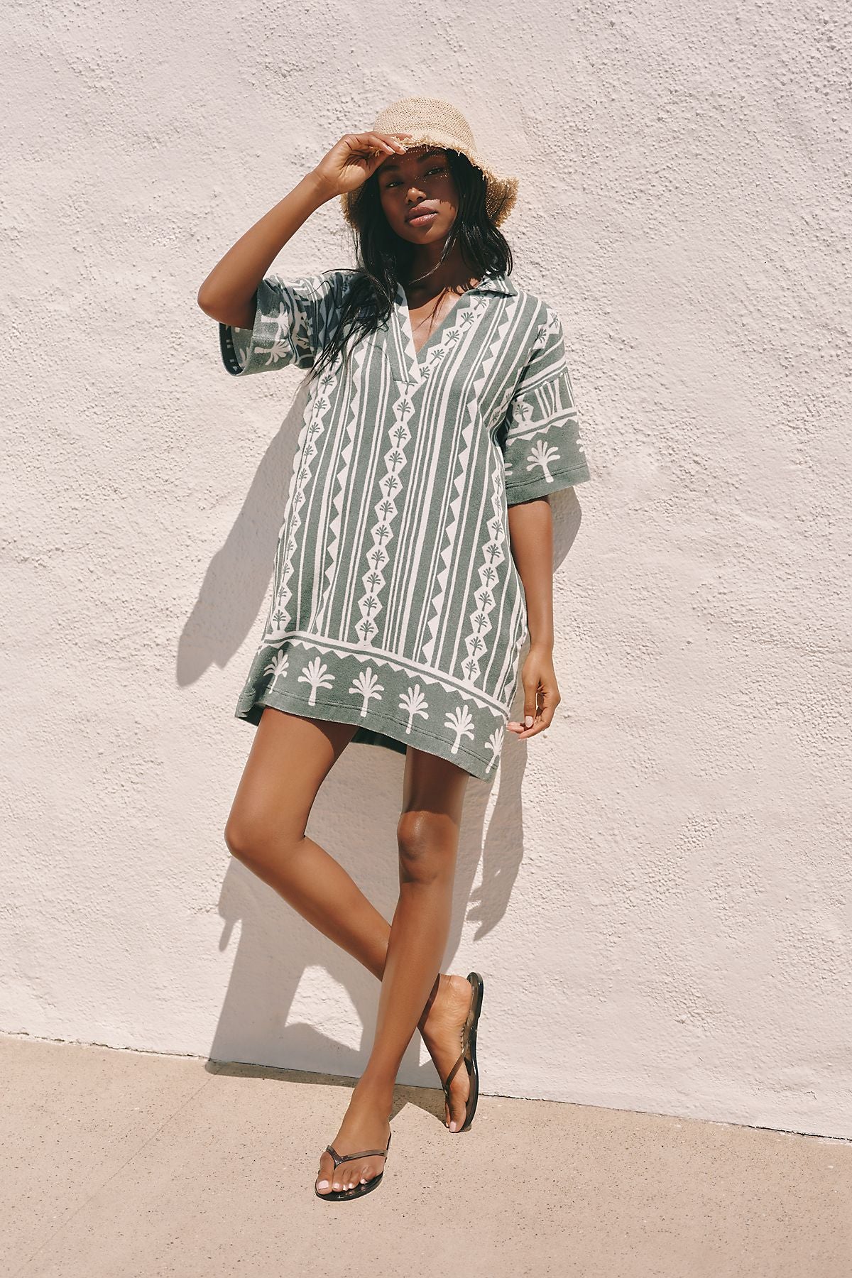 Omika Kiera Cotton Palm Tunic