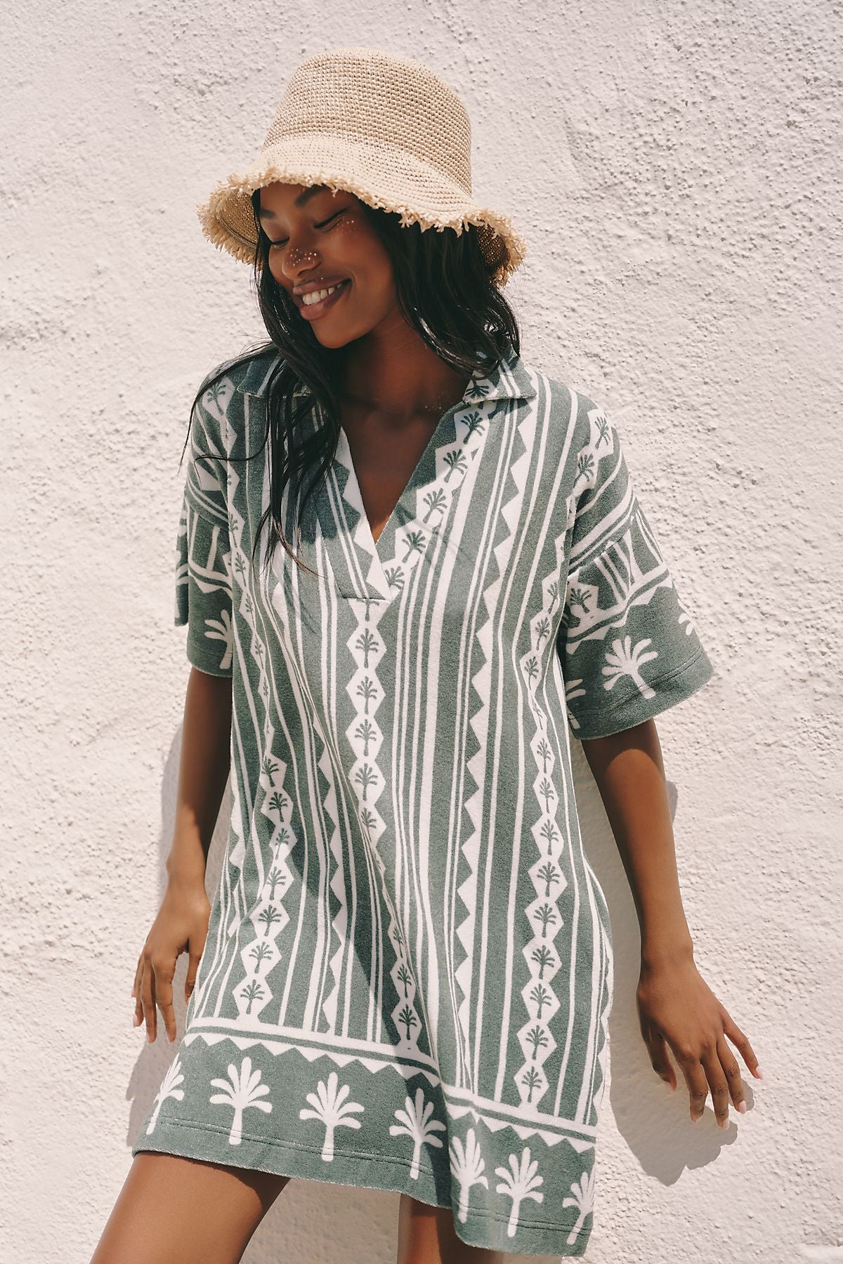 Omika Kiera Cotton Palm Tunic