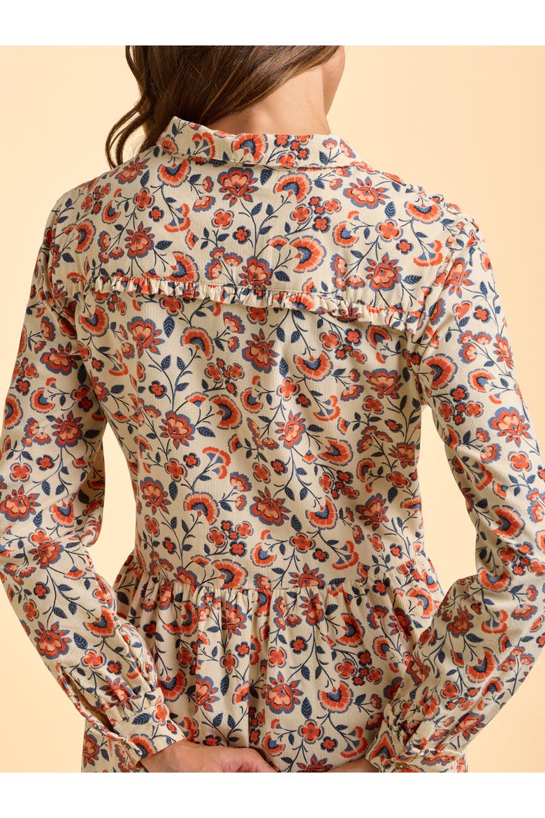 Bella Long Sleeve Shirt Midi Dress
