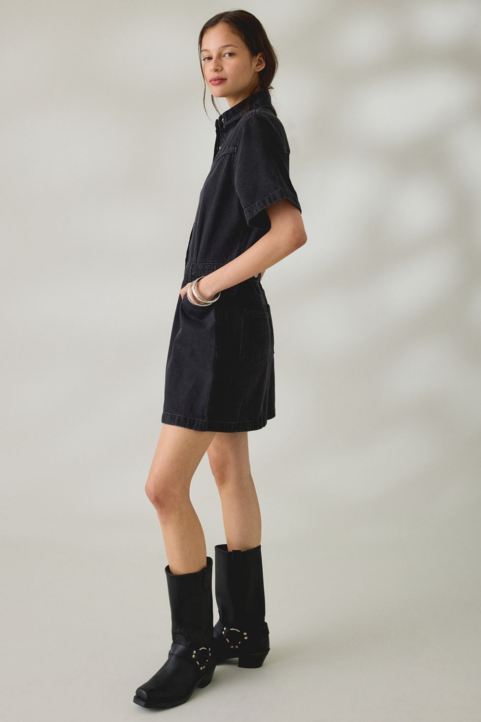 Levi's® Logan Short Sleeve Western Dress
