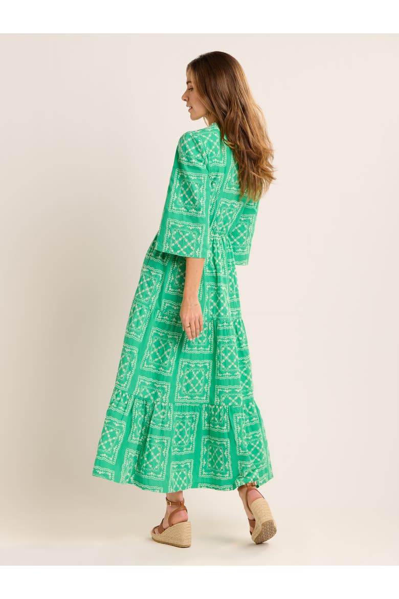 Clarisa Embroidered Maxi Dress