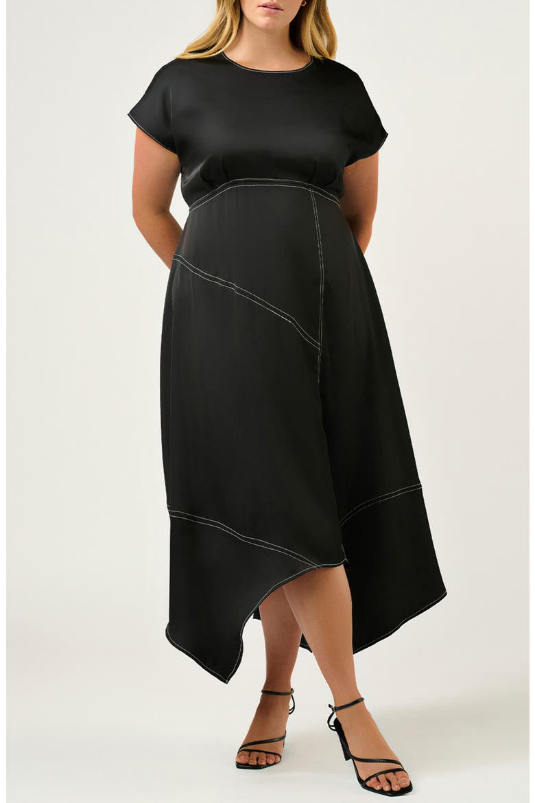 Josephine Handkerchief Hem Dress