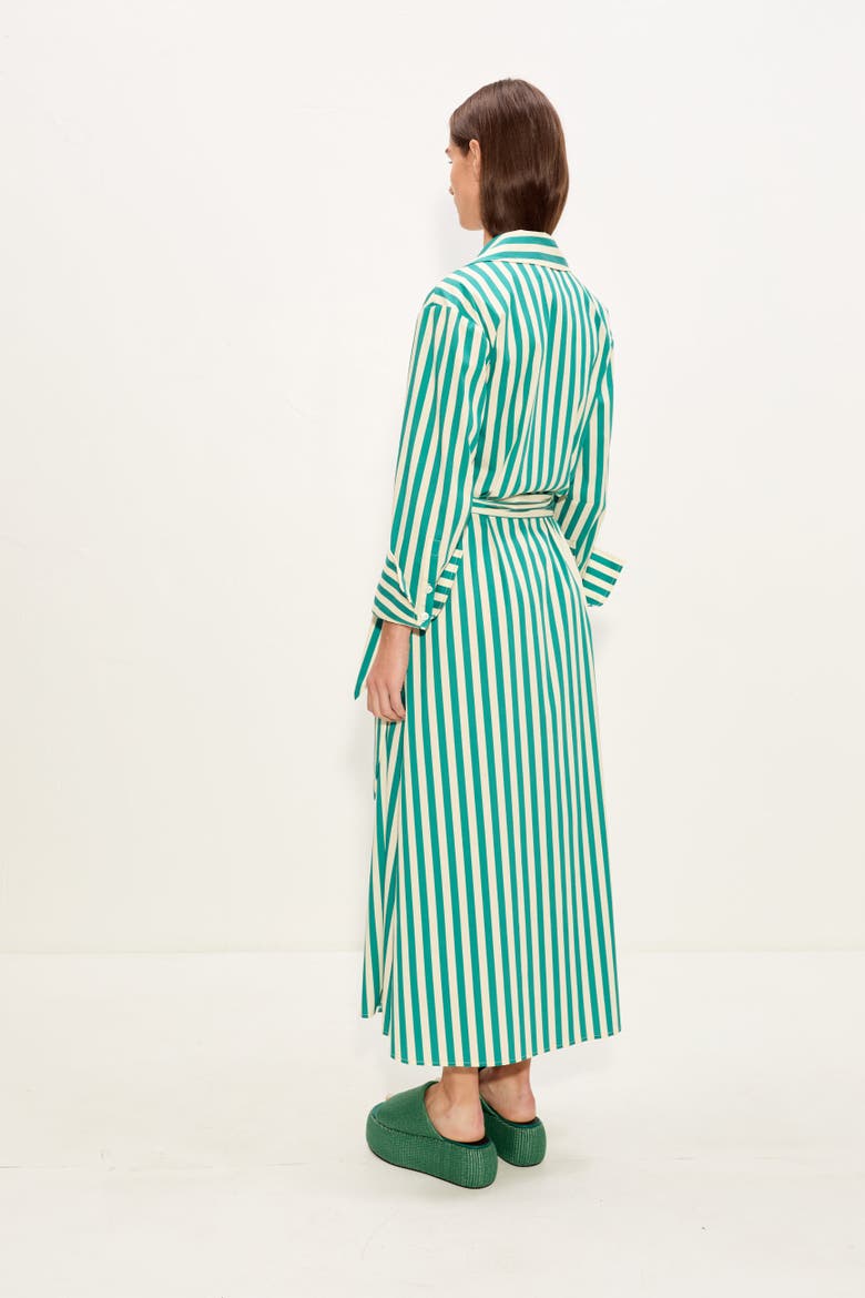 Anya Poplin Wrap Dress