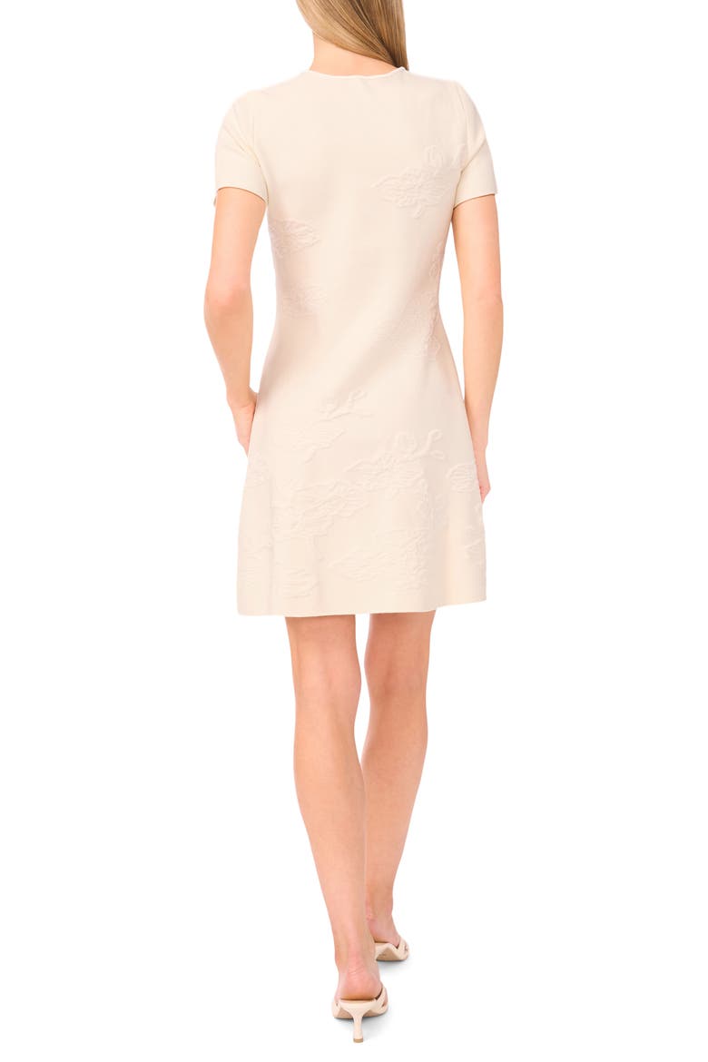 Mindy Floral Jacquard Minidress
