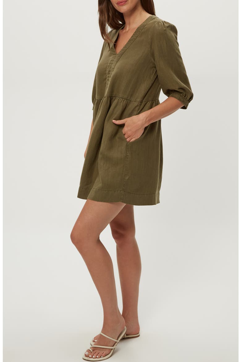 Brielle Linen Blend Minidress