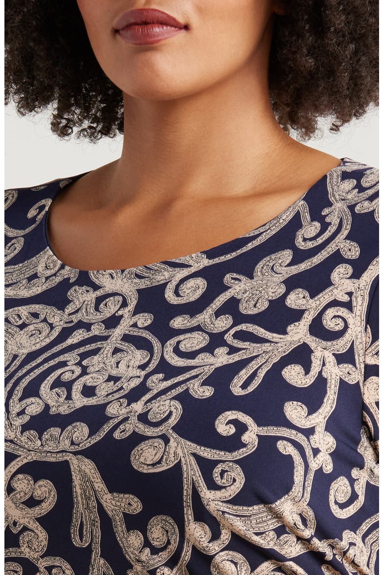Paisley Sheath Dress