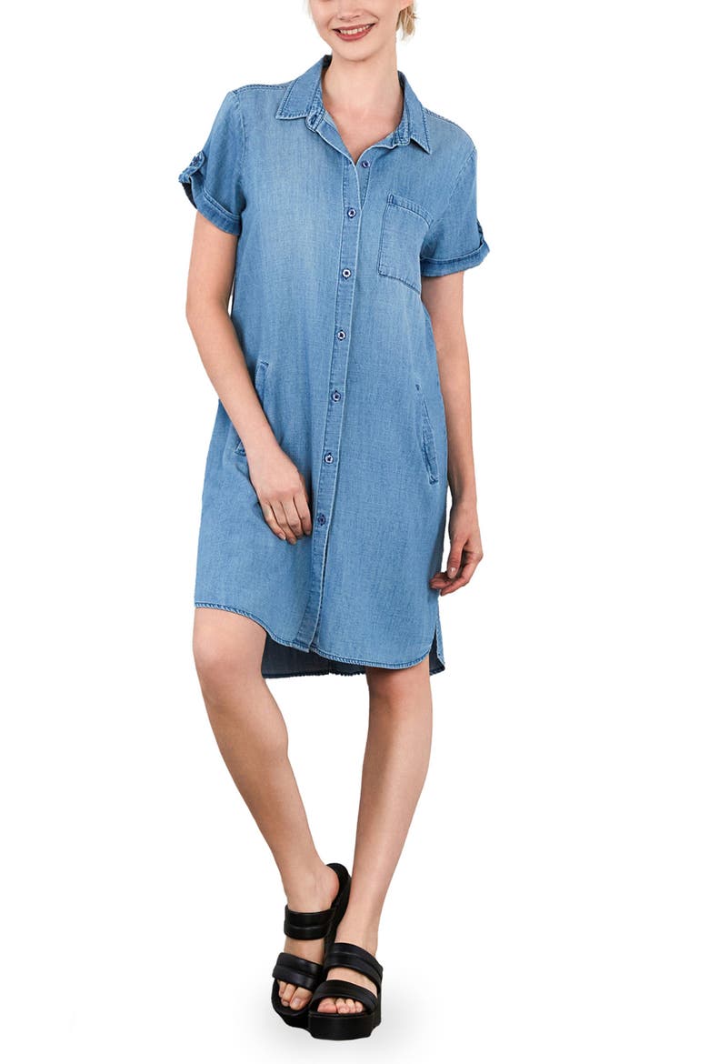 Denim Shirtdress