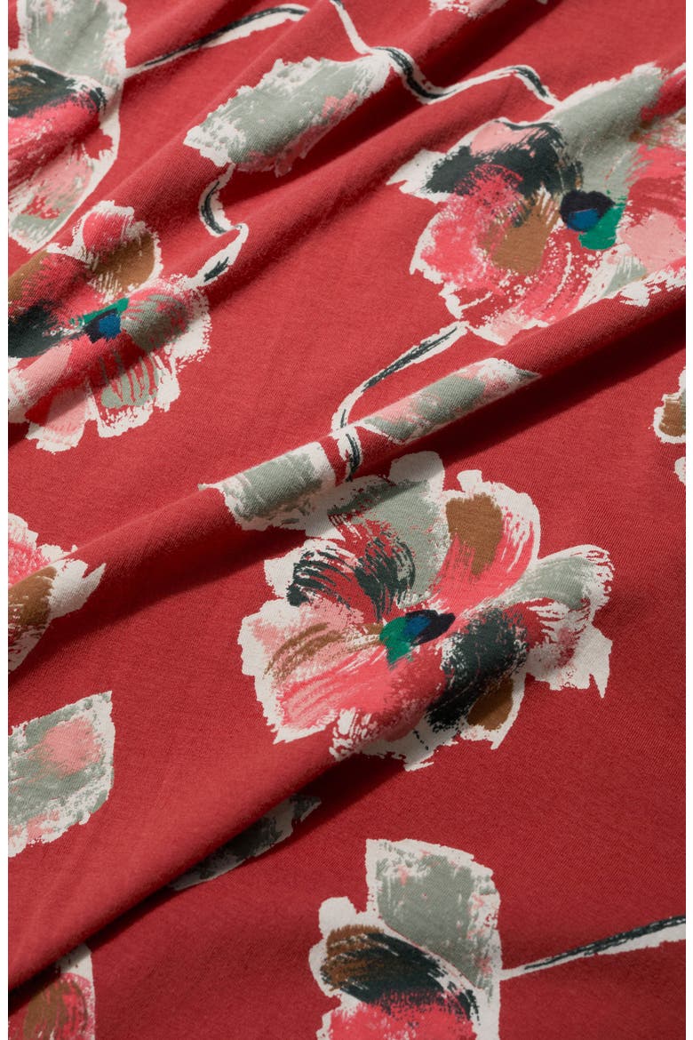 Pier View Floral Fit & Flare Midi Dress