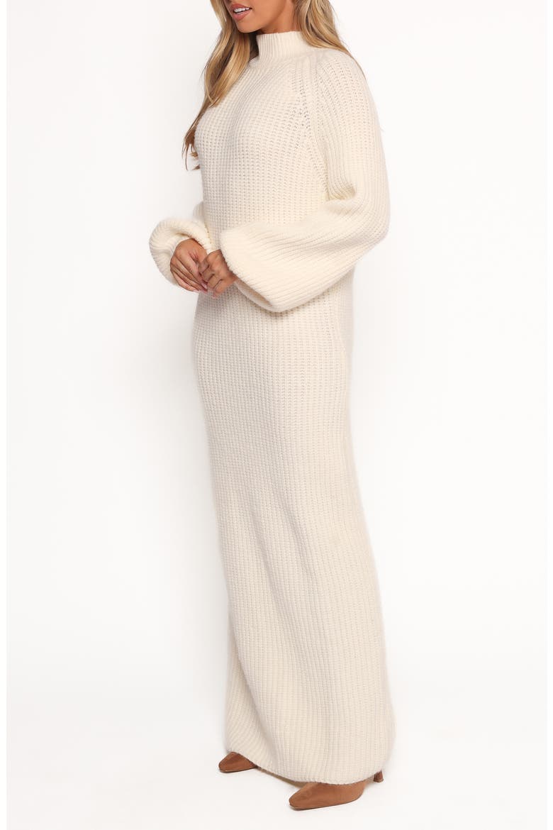 Tobin Mock Neck Long Sleeve Maxi Sweater Dress