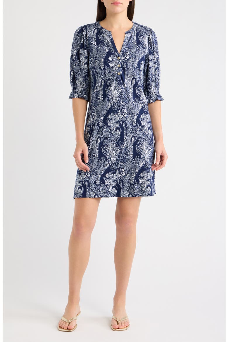 Delsie Jungle Print Minidress