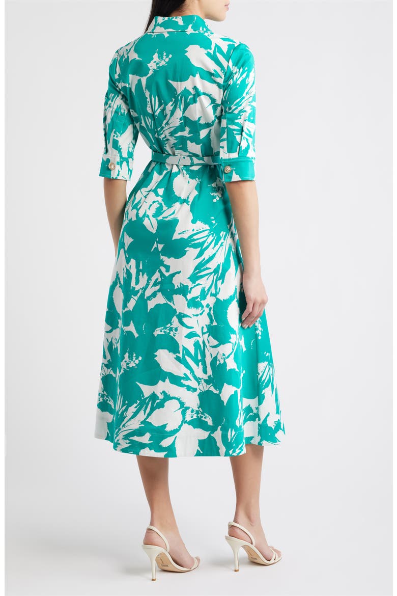 Floral Print Midi Dress