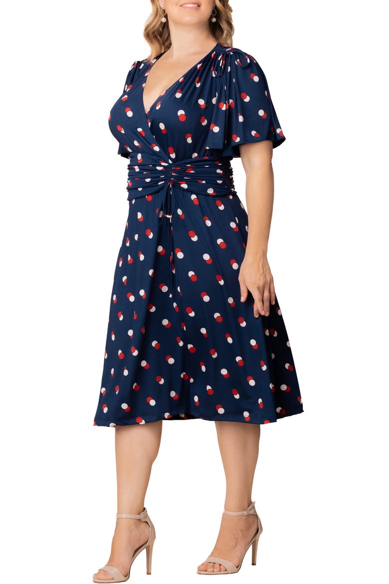 Jemma Ruched Tie Dress