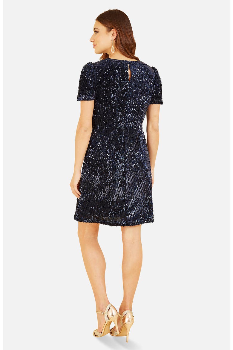 Sequin Tunic Mini Dress