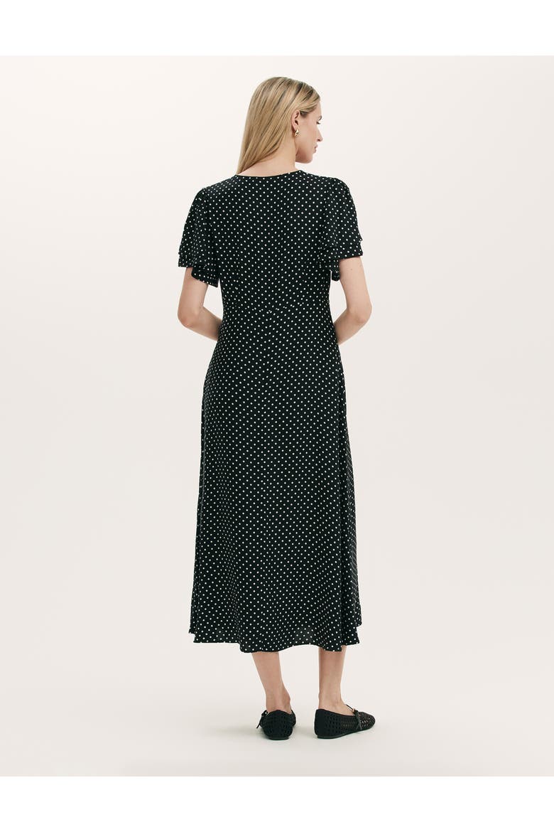 Saskia Polka Dot Midi Tea Dress