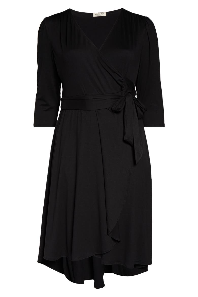 Winona High/Low Wrap Dress