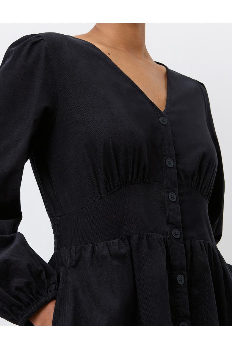 Arizona Long Sleeve Corduroy Midi Dress