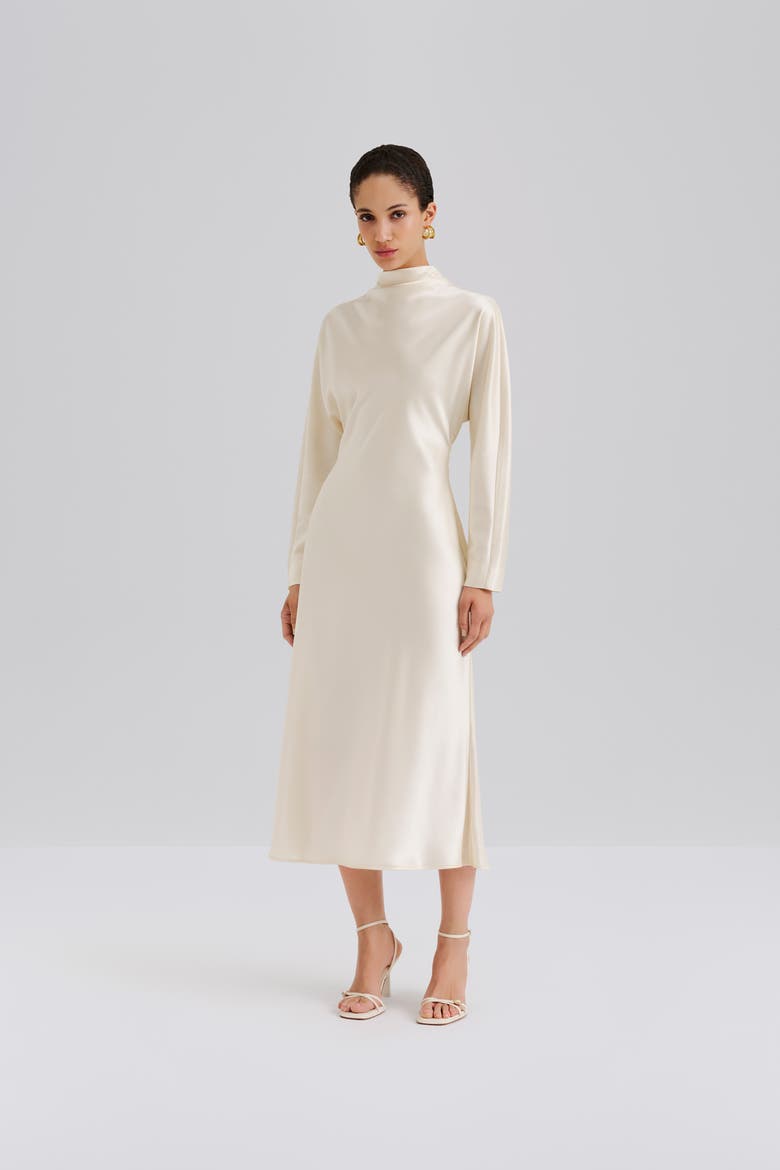 Zora Long Sleeve Midi Dress