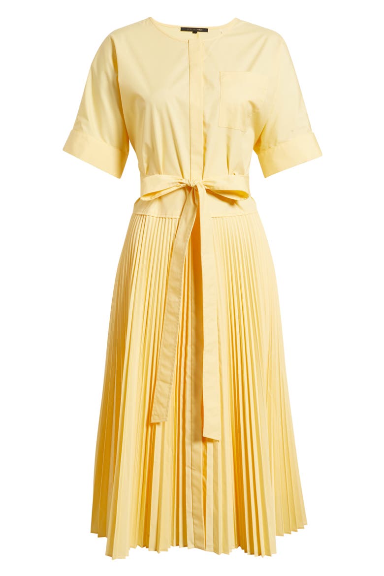 Loretta Pleated Midi Dress