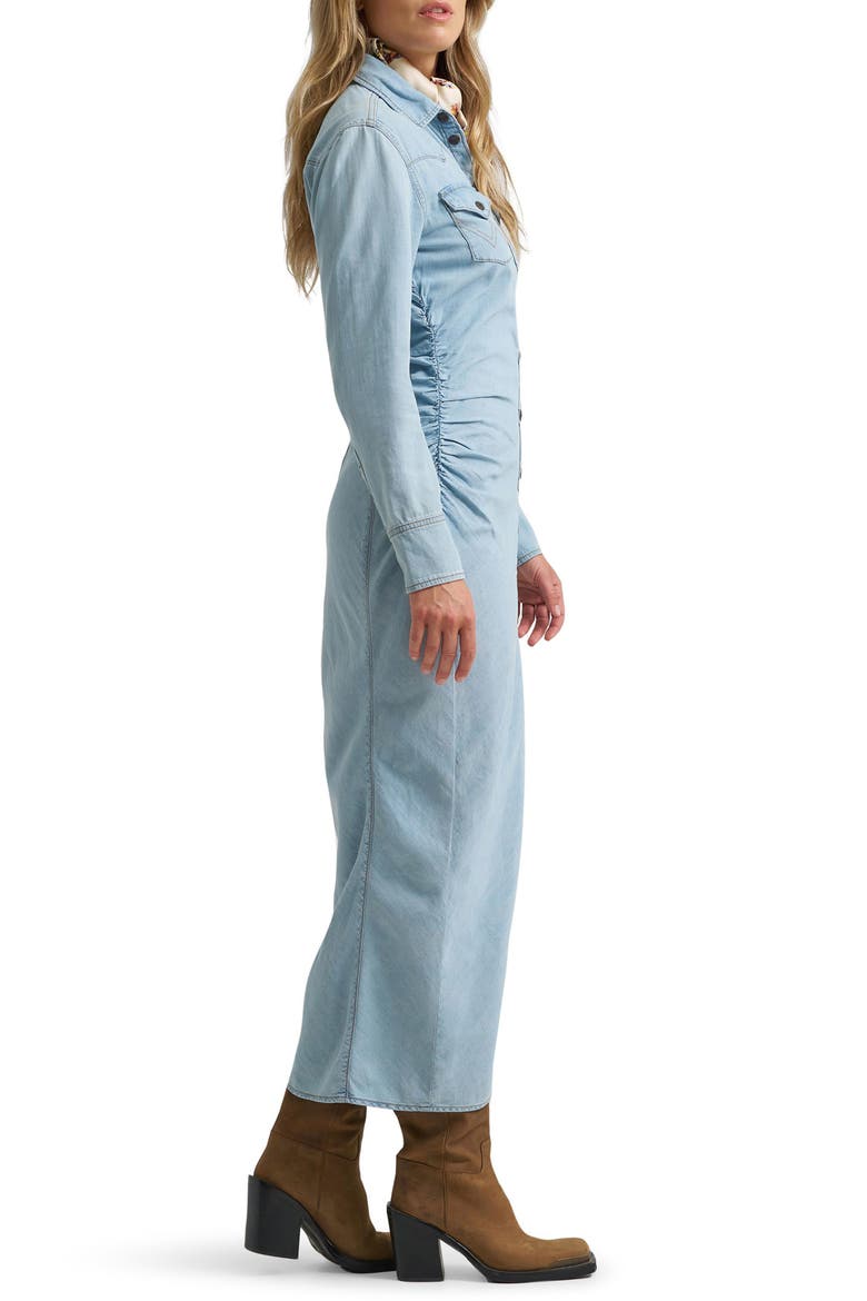Cinched Waist Maxi Dress