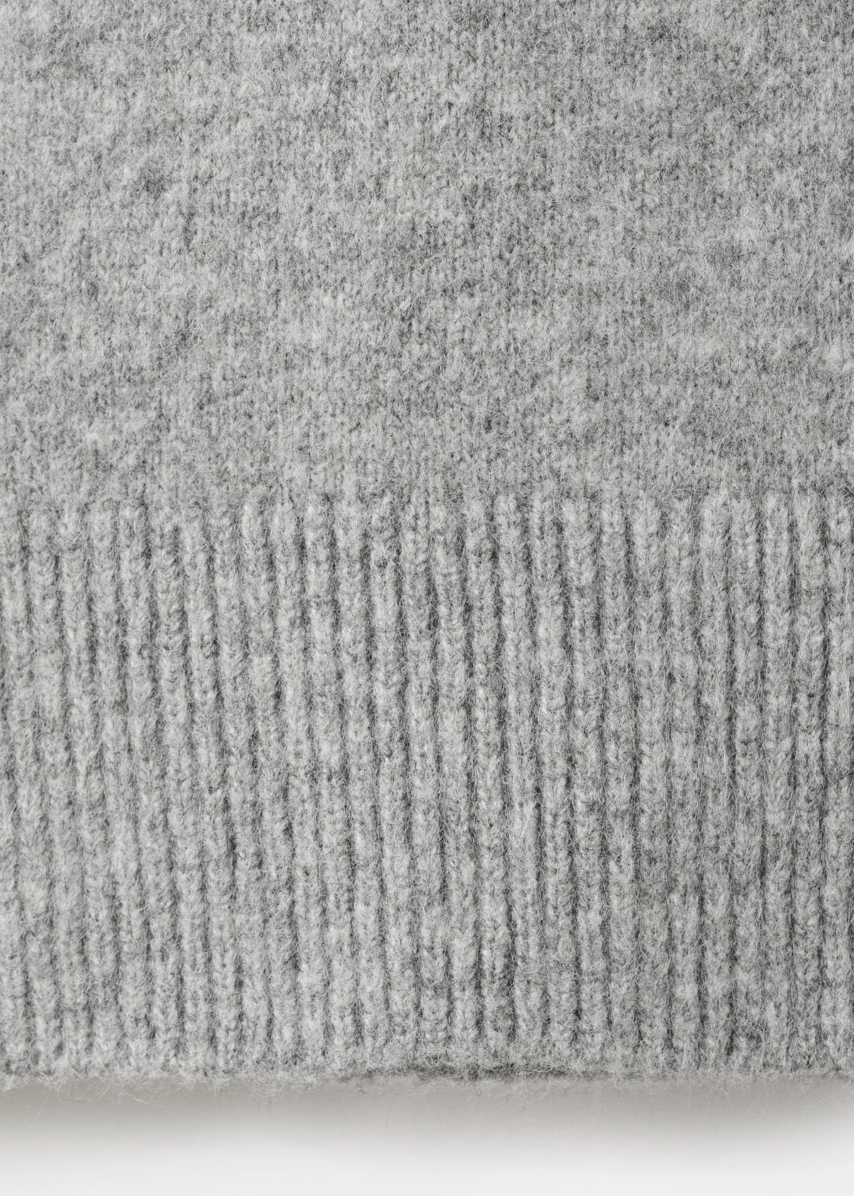 Knitted turtleneck dress