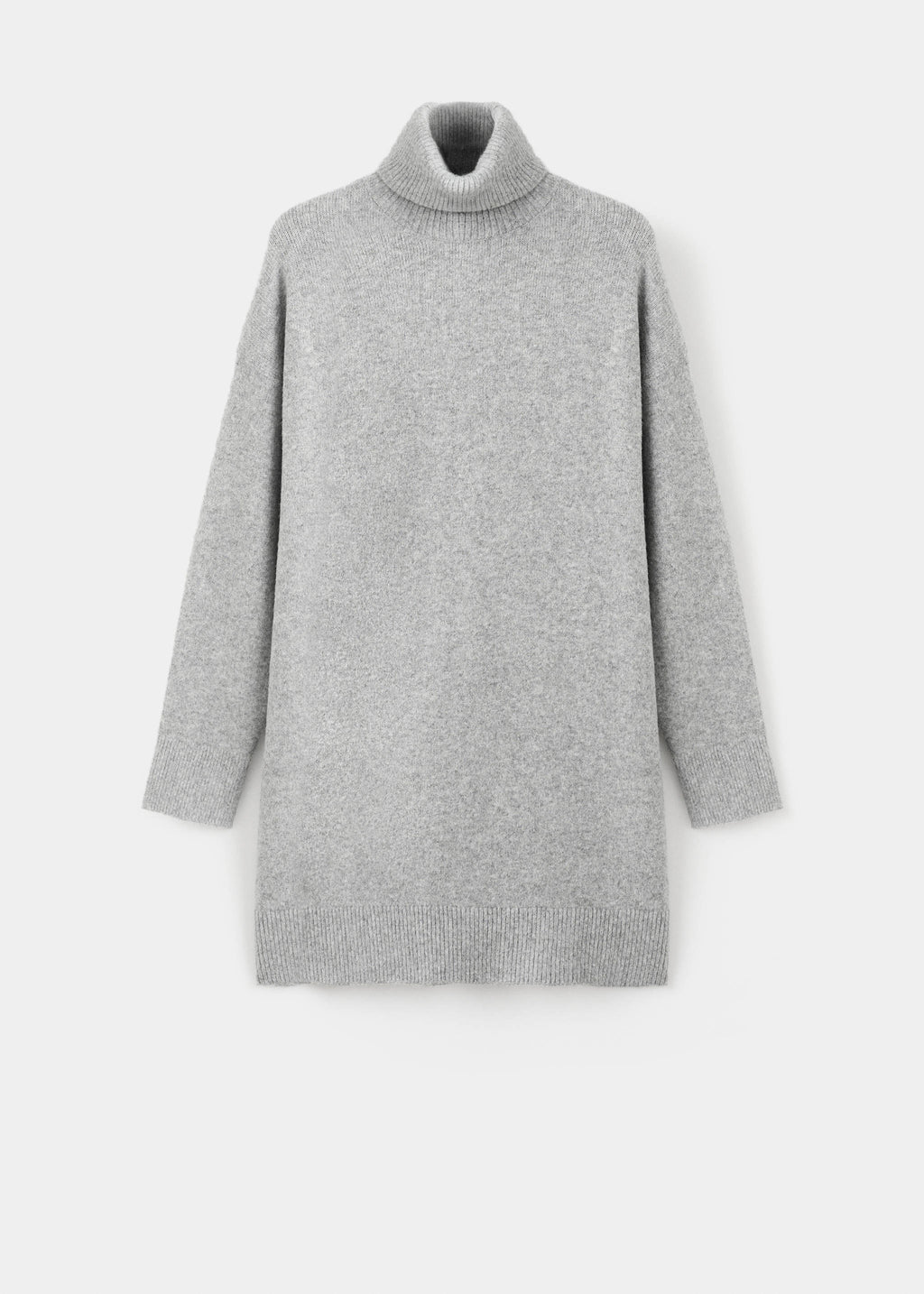 Knitted turtleneck dress