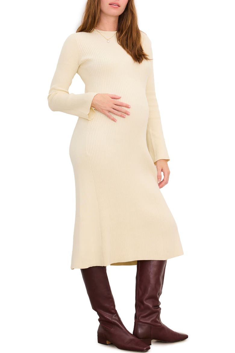 The Odette Ribbed Midi Dress