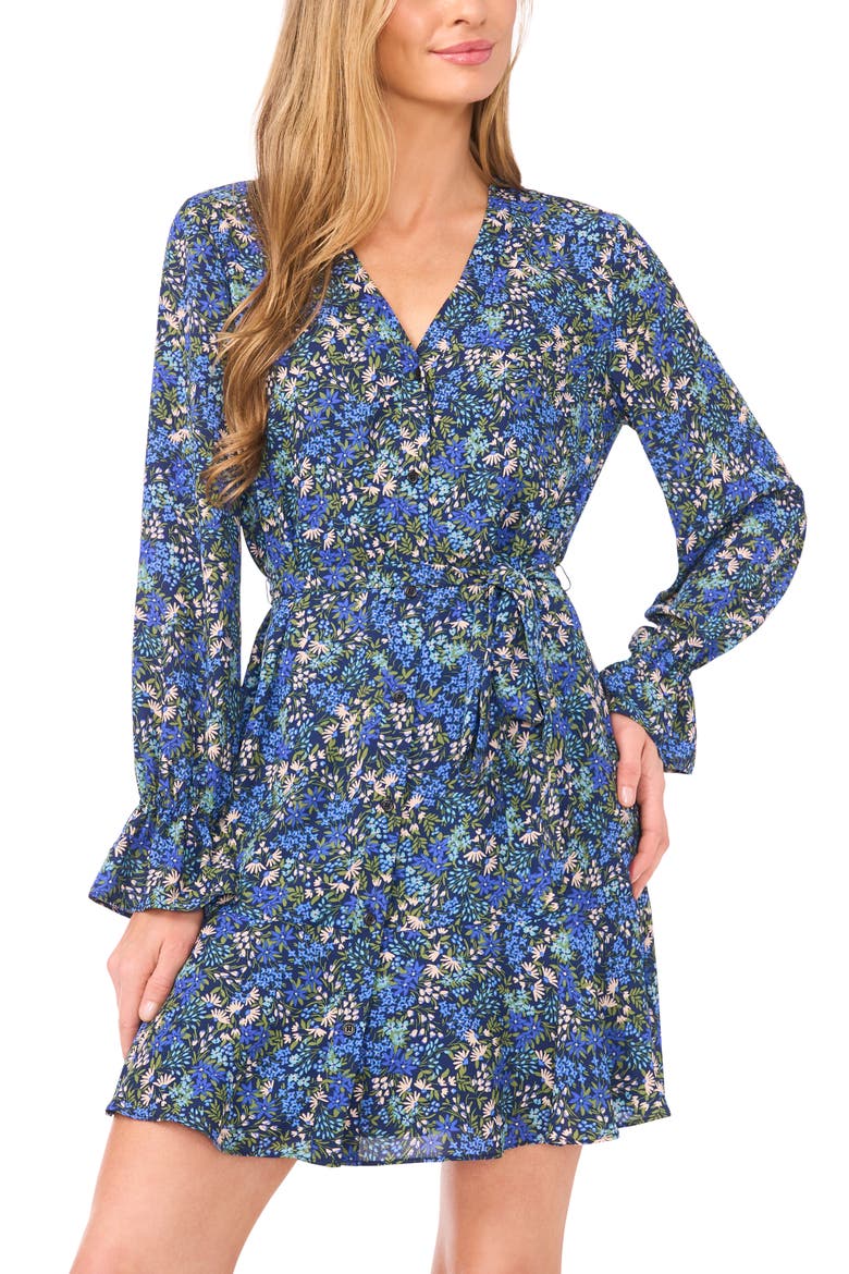 Floral Long Sleeve Dress