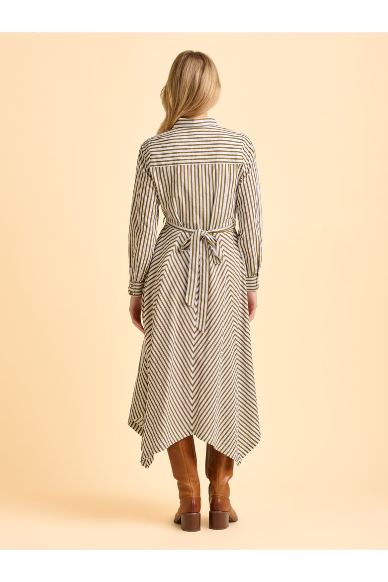 Forrest Long Sleeve Shirt Midi Dress