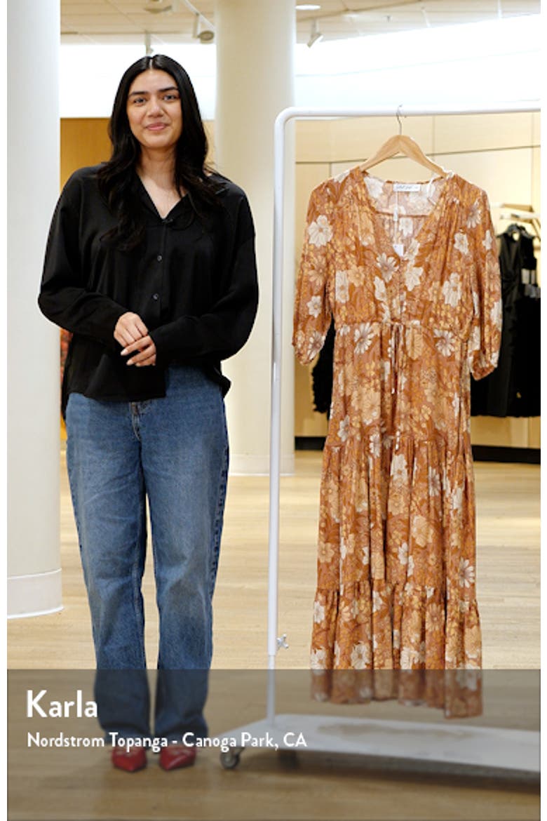 Kelda Floral Midi Dress