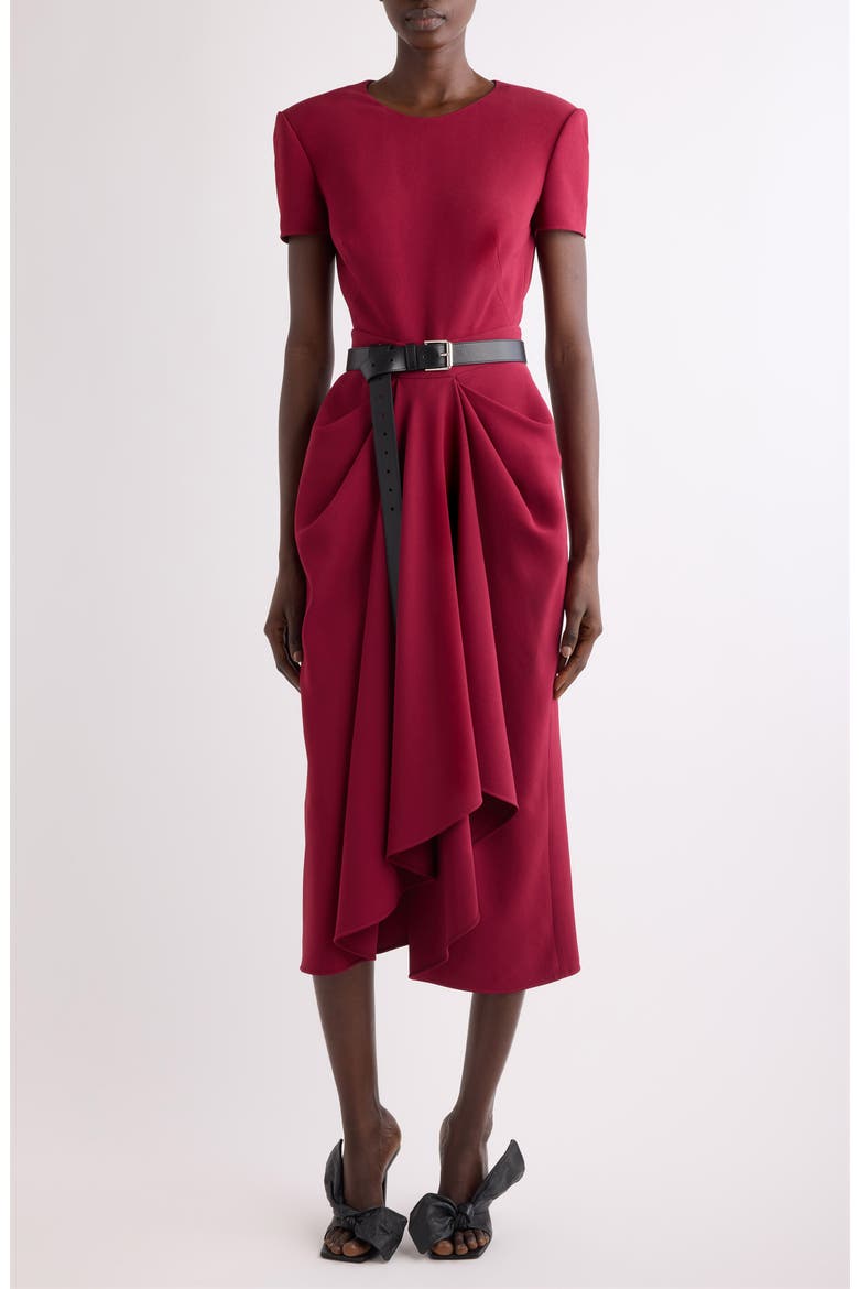 Wrapped Cady Midi Dress