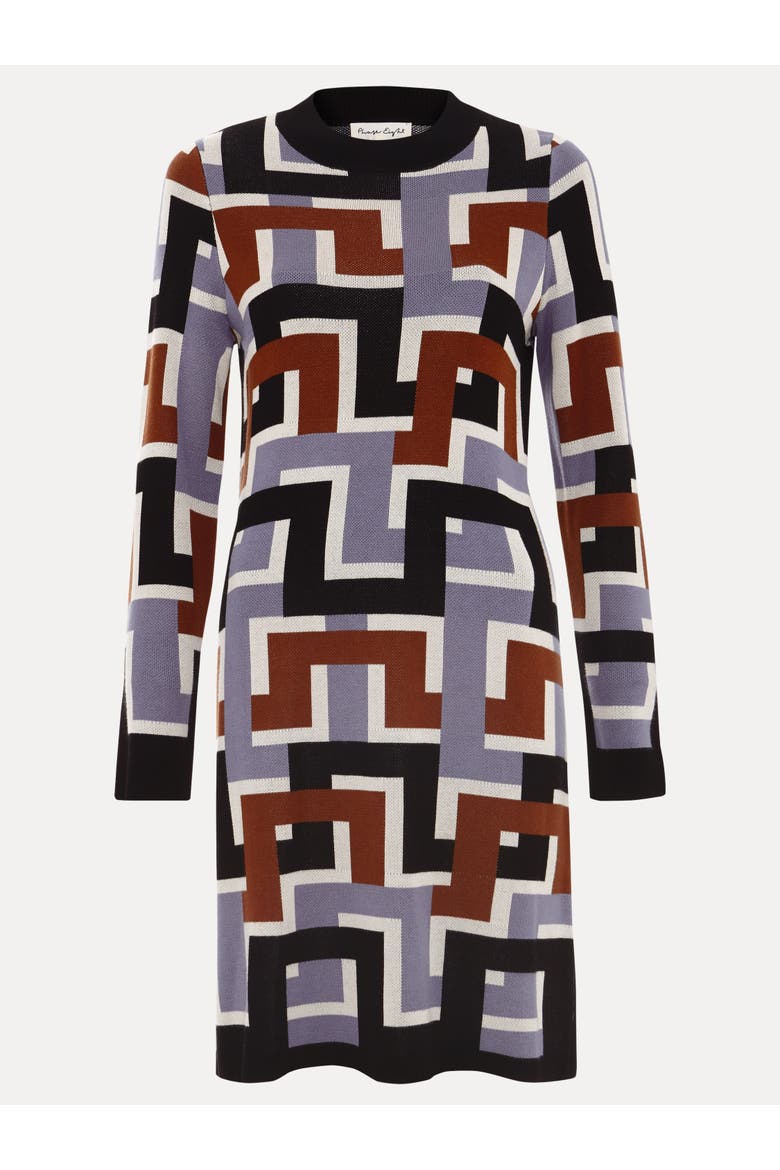 Brianna Crew Neck Knitted Dress