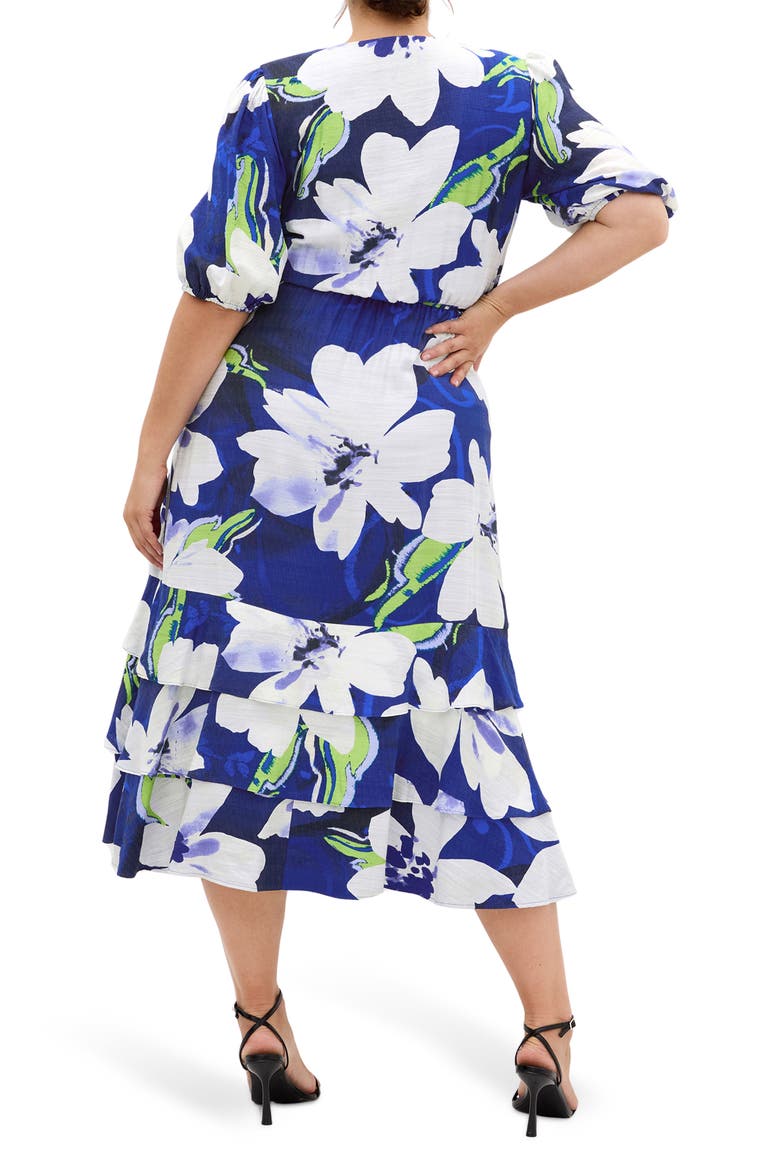 Bri Floral Midi Dress