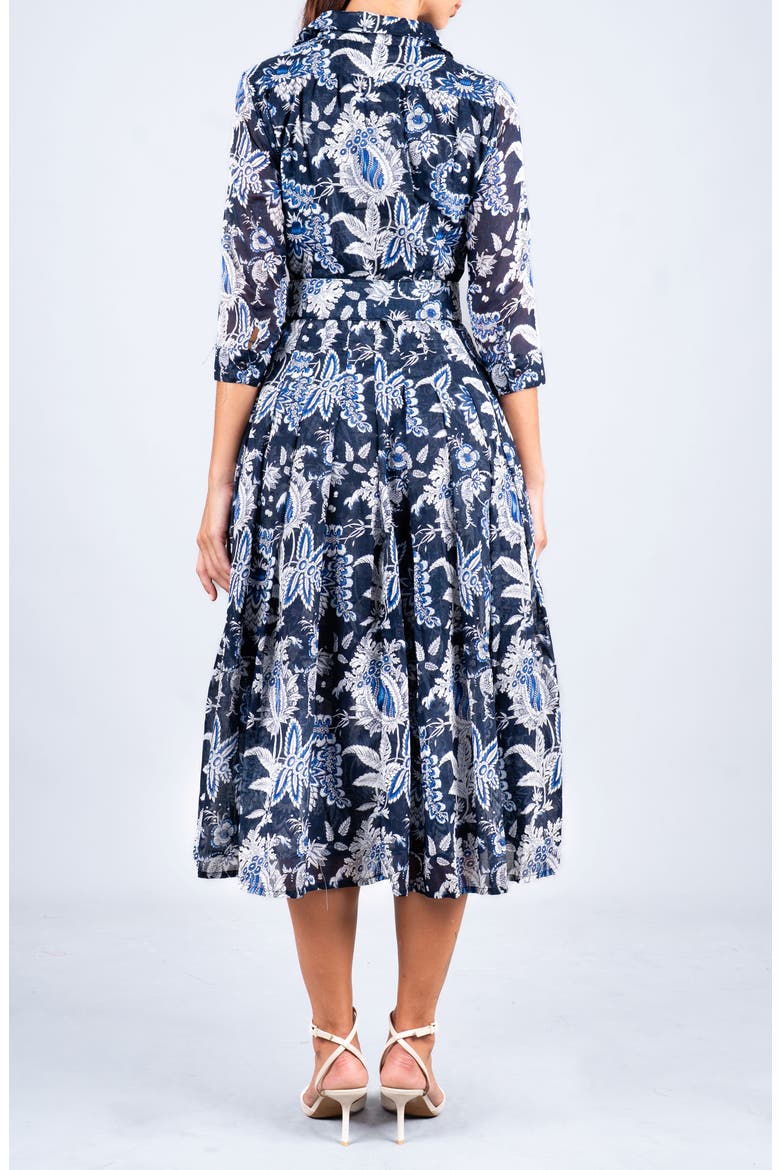 Botanic Antique Midi Shirtdress