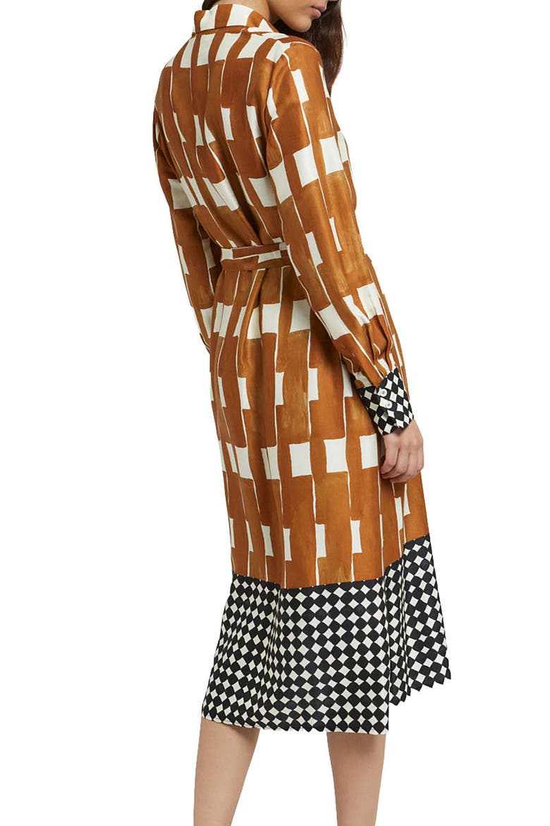 Viscose Midi Shirt Dress