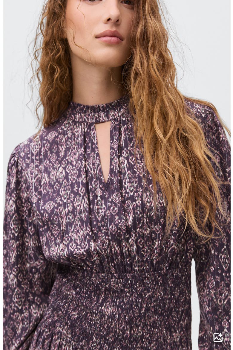 Flowy Long Sleeve Minidress