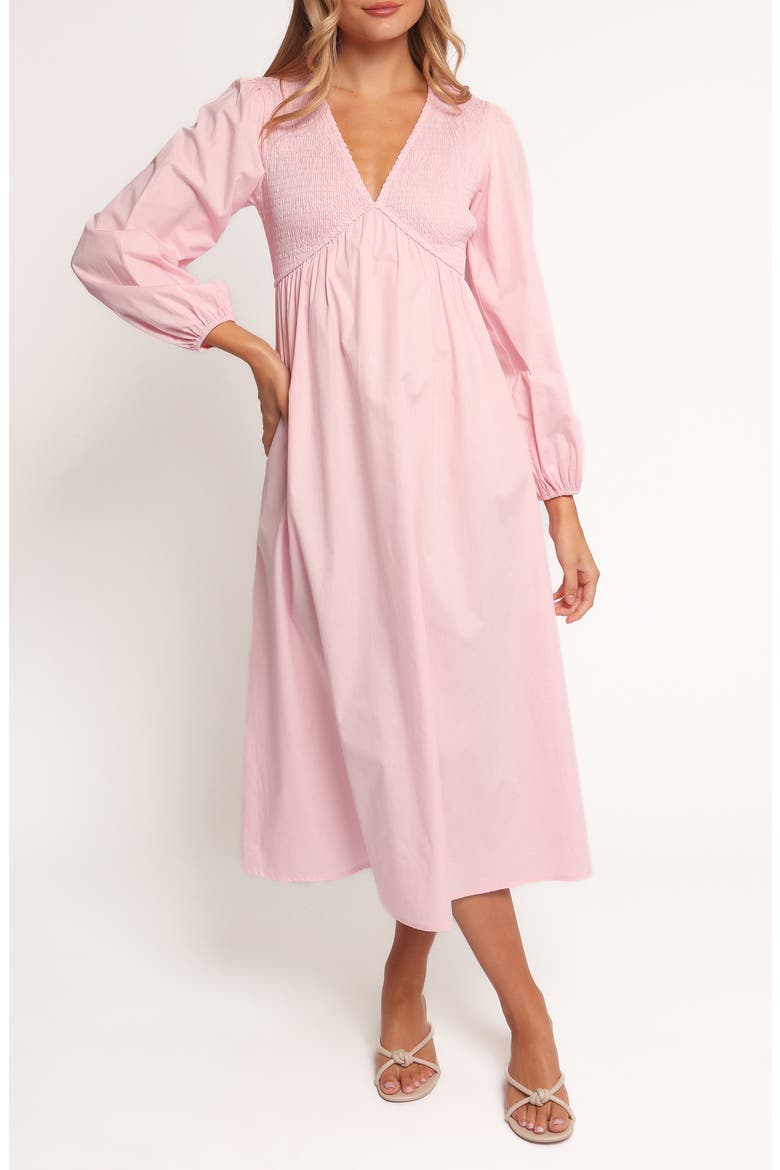 Ilyana Long Sleeve Midi Dress