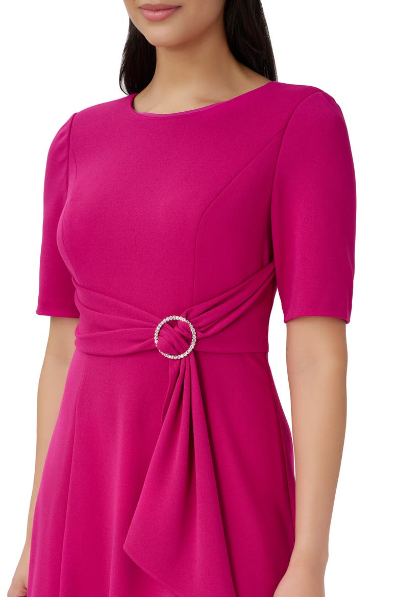Tie Front High/Low Dress