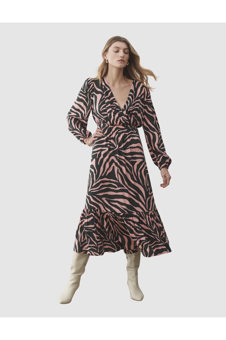 Suzie Animal Print Midi Dress