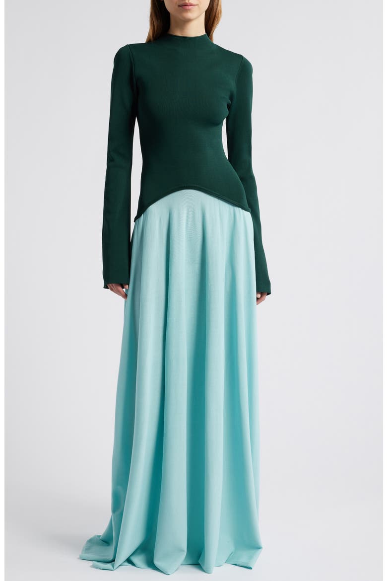 The Soglio Long Sleeve Maxi Dress
