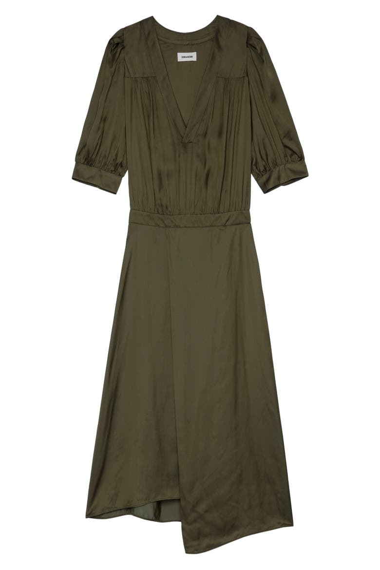 Ralia Satin Midi Dress