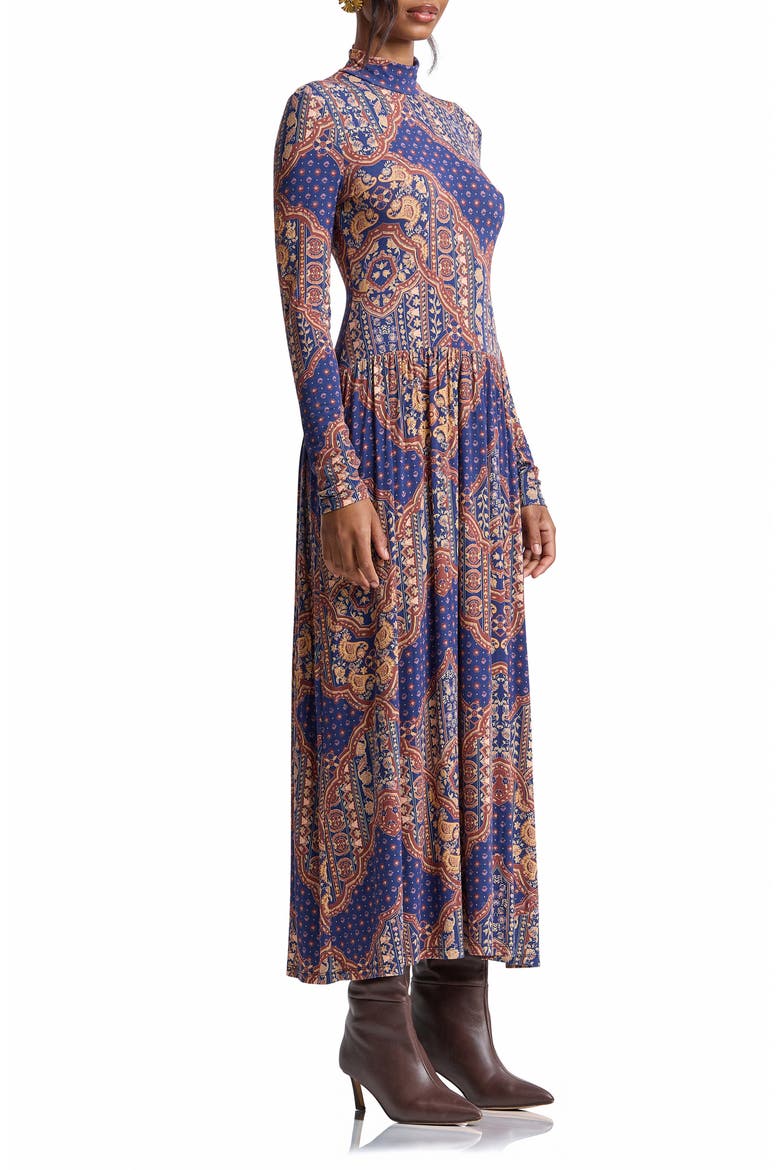 Long Sleeve Jersey Maxi Dress