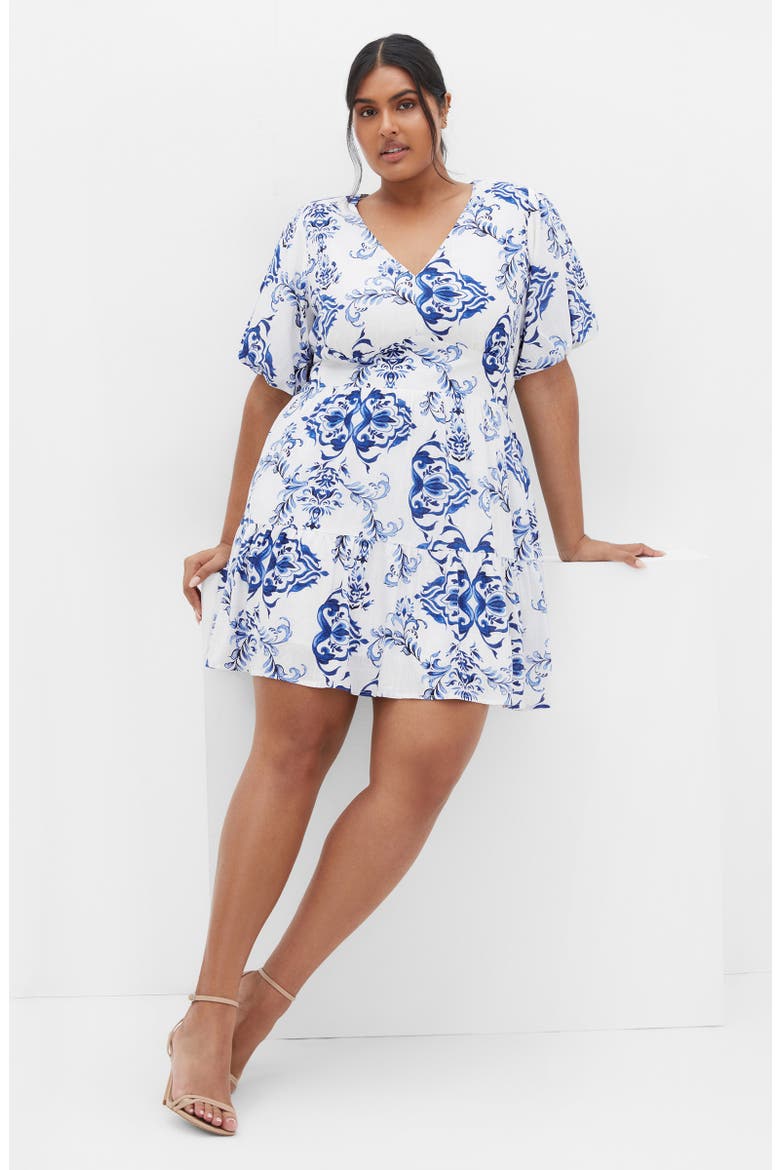 Winslow Print Puff Sleeve Dress