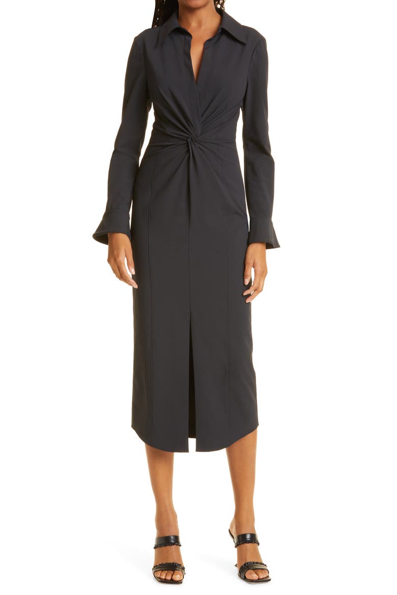 Mckenna Long Sleeve Midi Dress