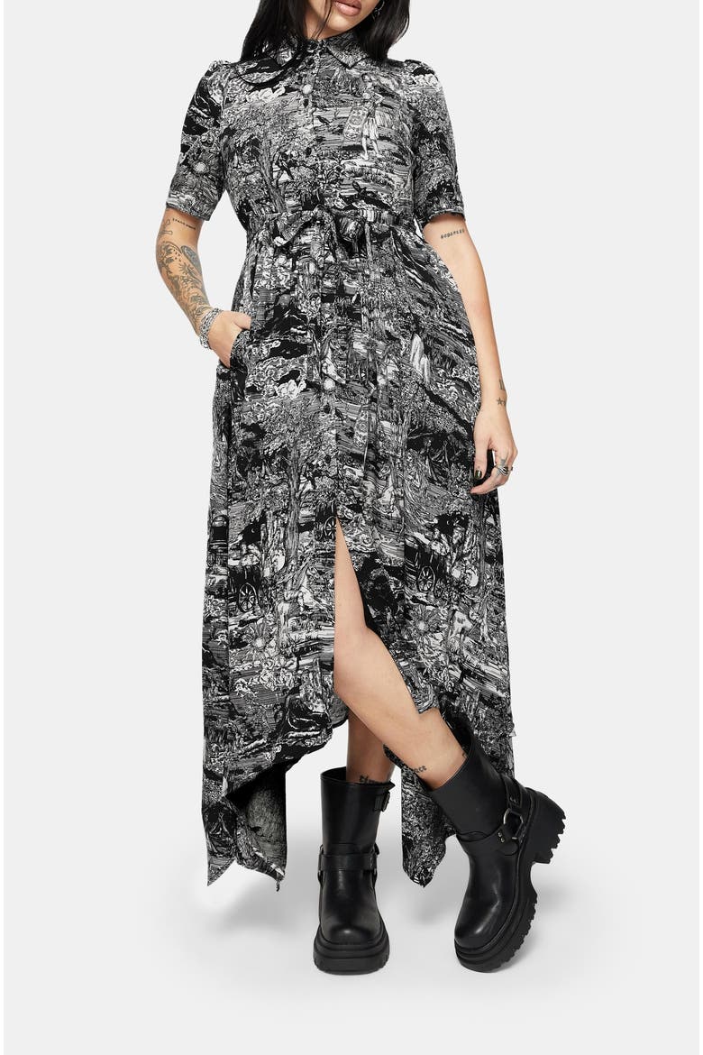 Nara Boudicca Printed Shirt Dress