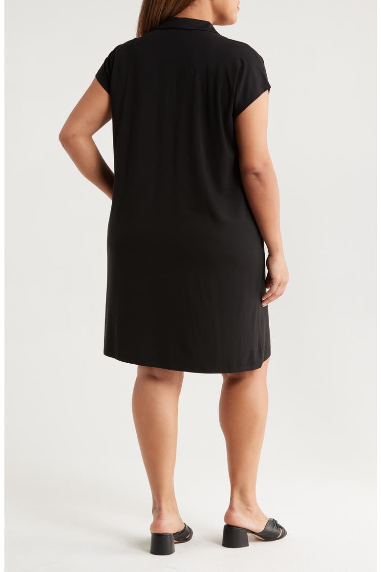 Johnny Collar Jersey Dress