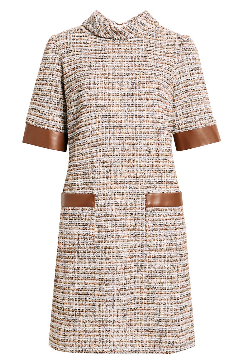 Metallic Tweed Dress