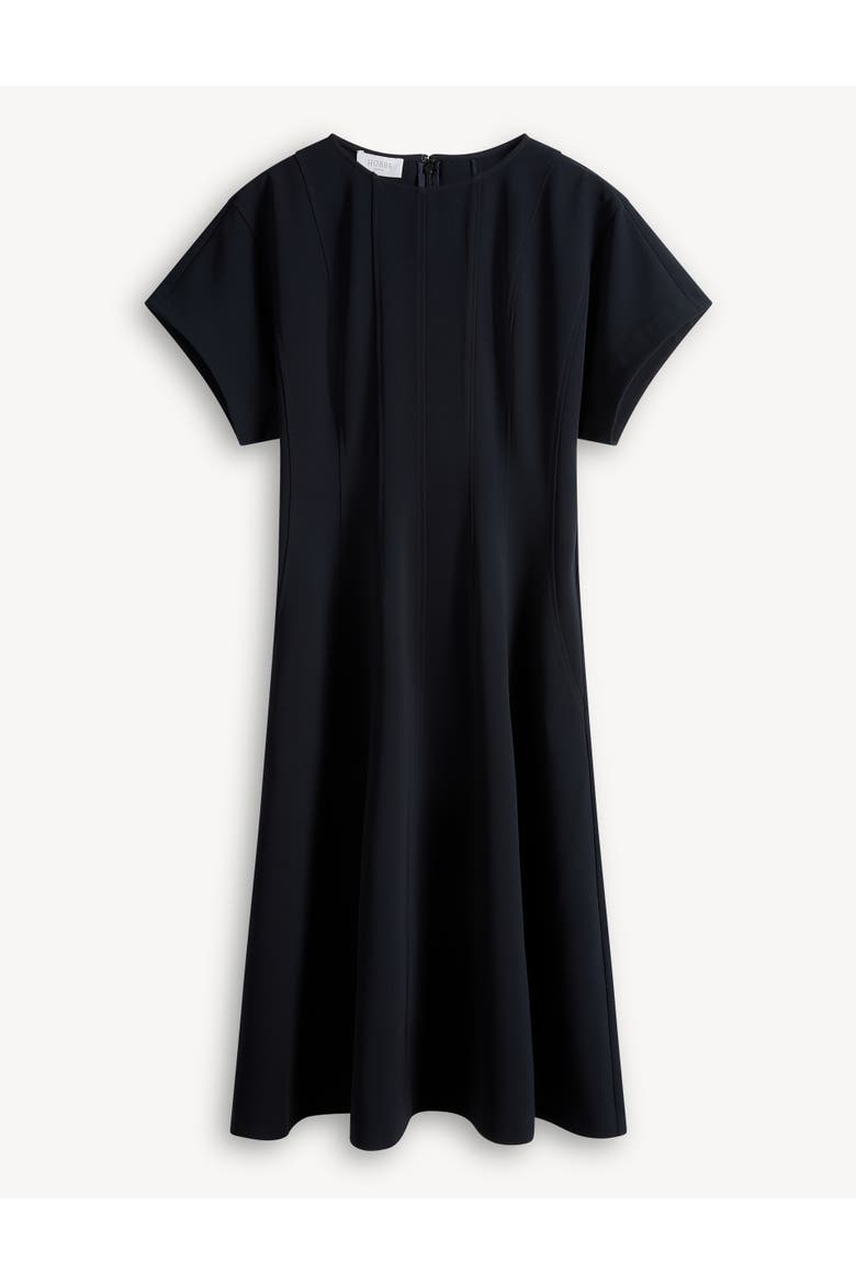 Melina Tailored Seam Midi Dress