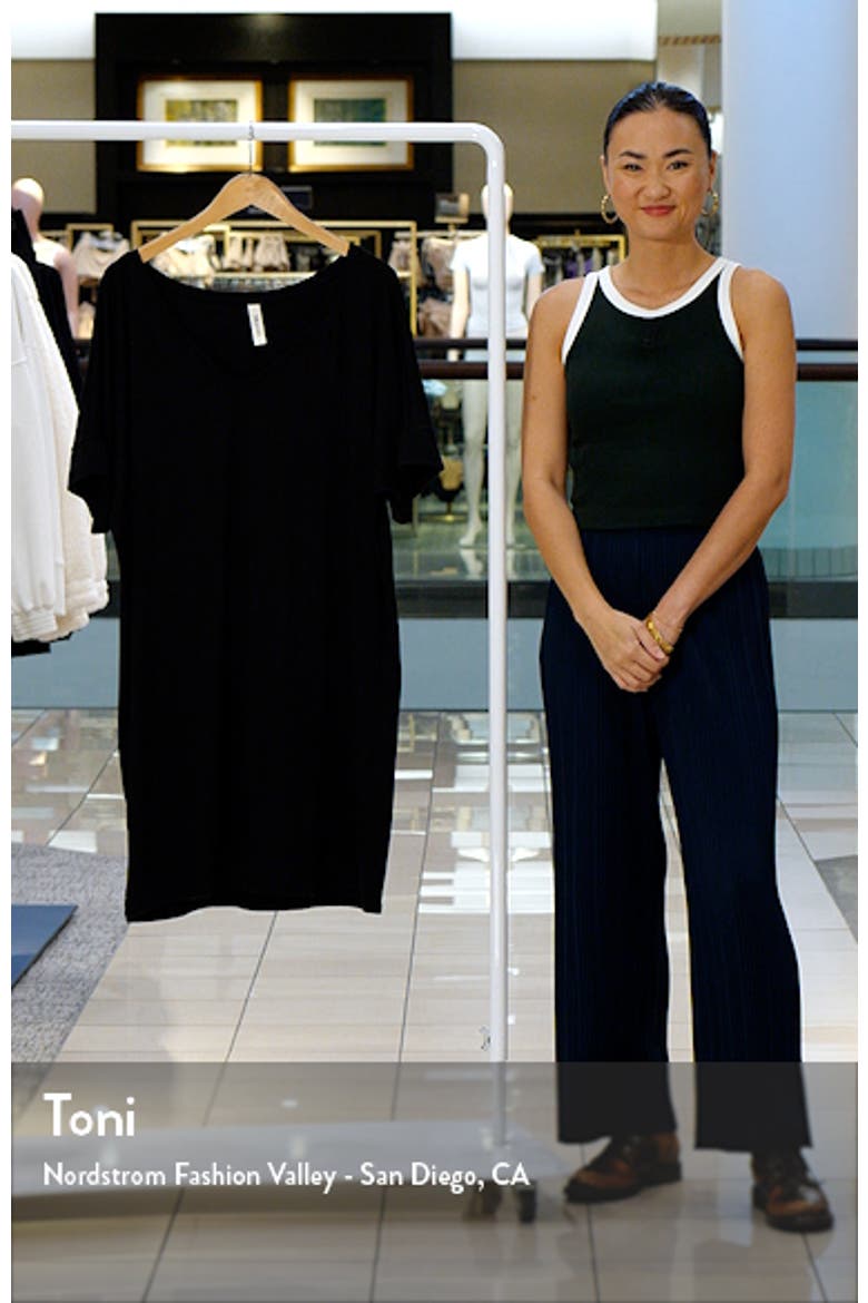 Loose Fit Jersey T-Shirt Dress