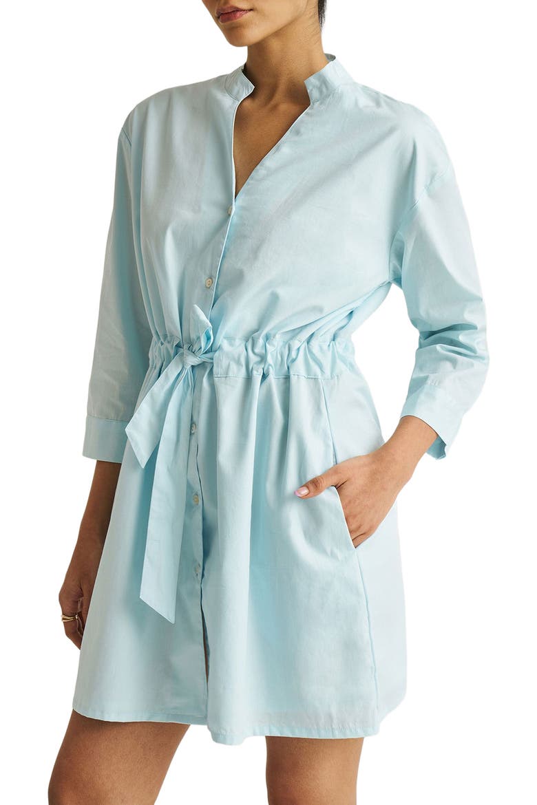 Short Tie Waist Dress